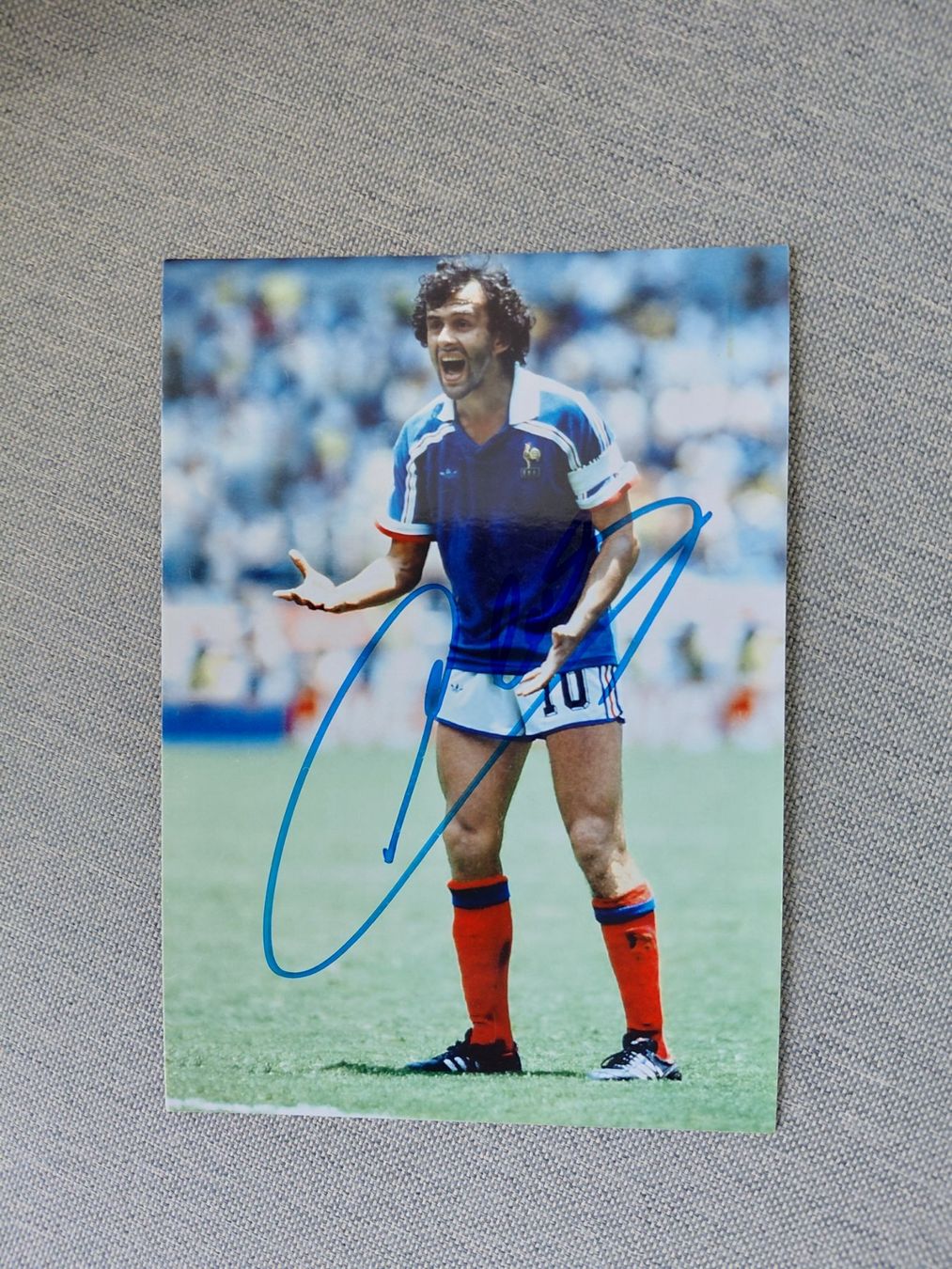 Autografi: Autogramm Michel Platini – Usato da Schmerikon venduto da Olympia04