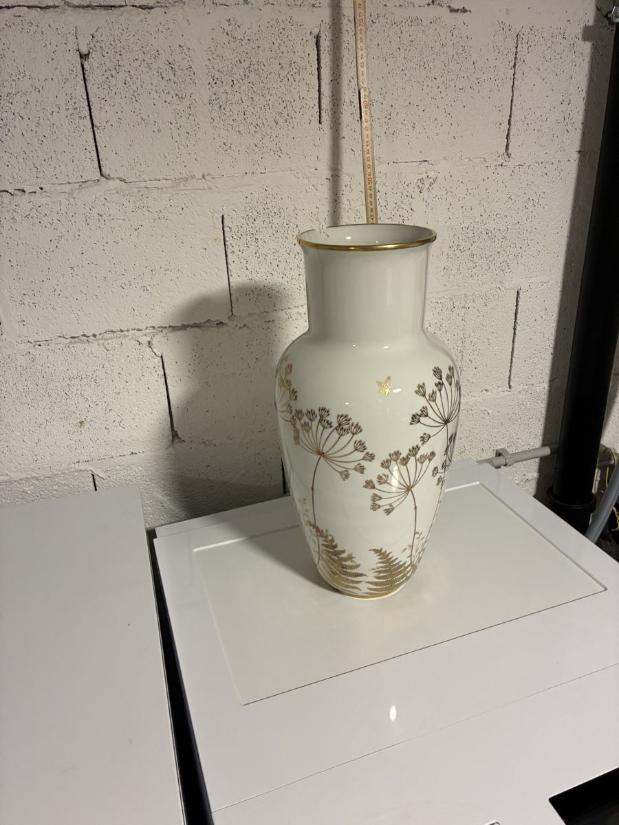 Vasi & Recipienti: Langenthaler Kerbel Vase ca. 46 cm hoch – Difettoso da Oberhünigen venduto da Beni014 6