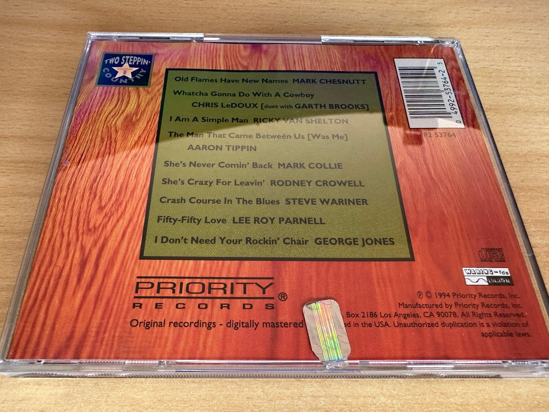 CD: Various – Two Steppin' Country Volume 1 – Usato da Rikon im Tösstal venduto da Alpenmutz 1