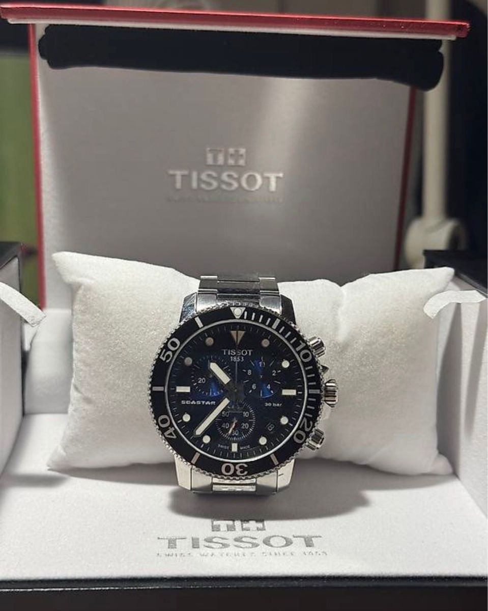 Tissot Orologi: Tissot Seastar 1000 Chronograph, comme neuve! – Usato da Chexbres venduto da rochecolombe