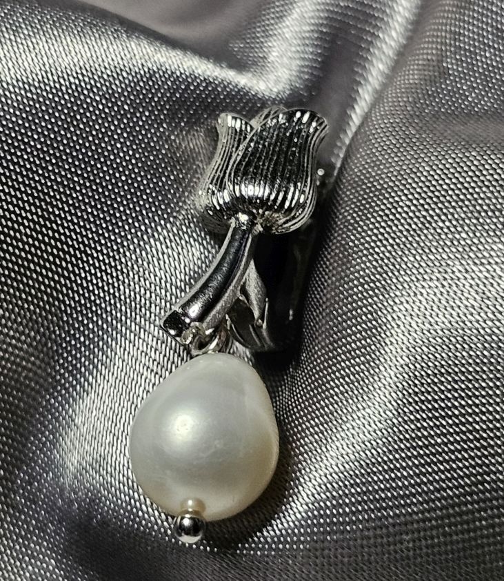 Ohrringe & -stecker: Ohrringe mit Perlen Tulpe Silber – Neu (gemäss Beschreibung) aus Grenchen von maretop 6