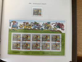 Kleinbogen mit Ausgabetag Stempel 9.5.2006 Zürich 