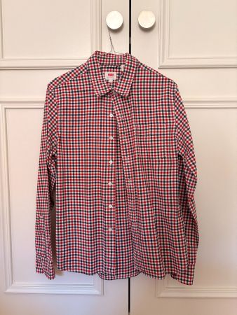 Chemise Levi's - Motif Vichy - Manches longues  - Taille S