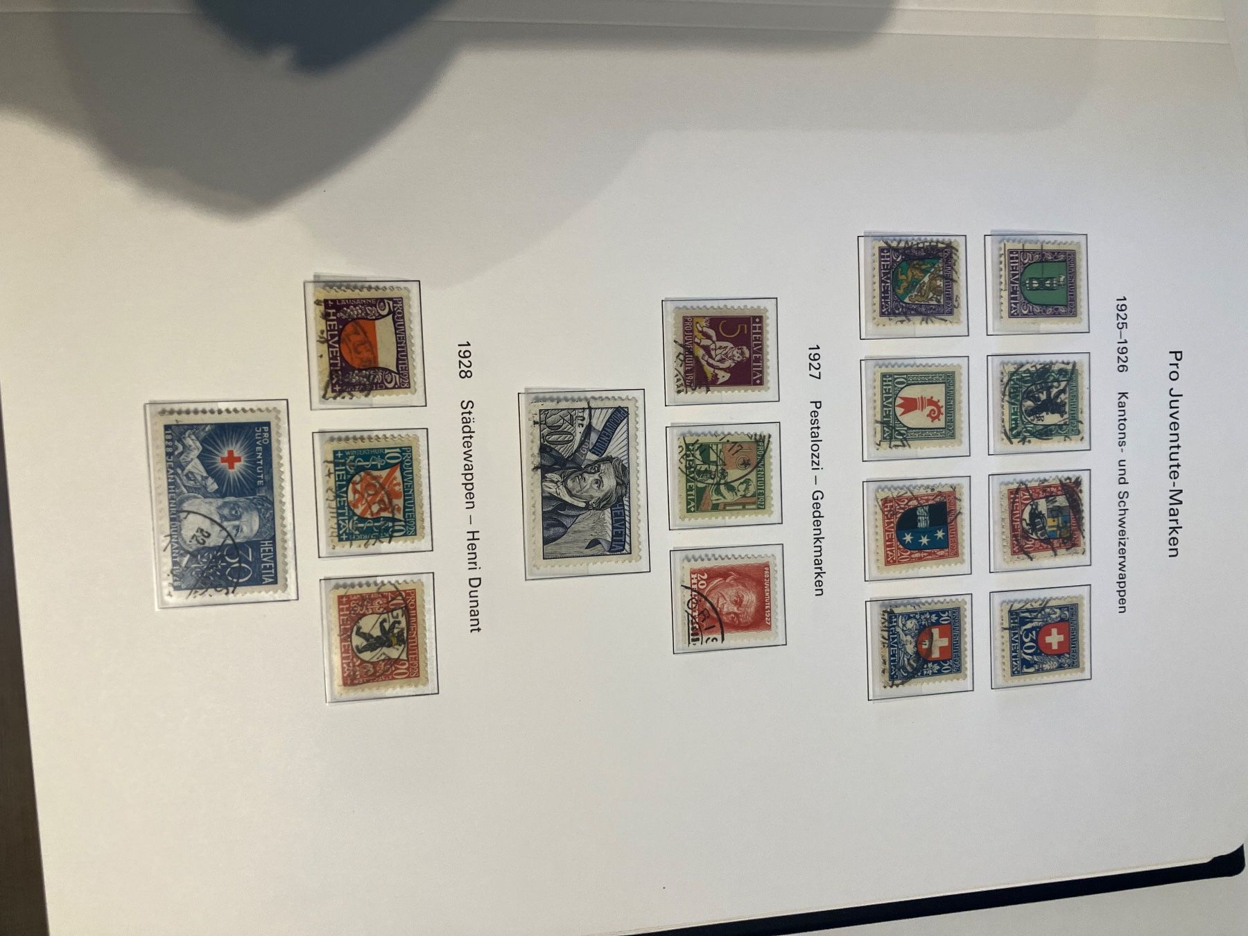 Tous les timbres: Pro Juventute 1912 - 1974 /bitte lesen – D'occasion à Baar par Ramona10 2