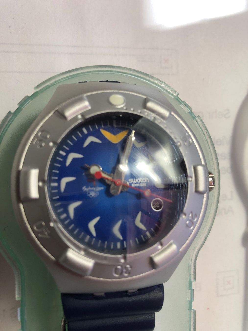 Swatch Orologi: Swatch Irony Scuba 200 THOLOS – Nuovo e nell'imballaggio originale da Biel/Bienne venduto da winnertaco 2