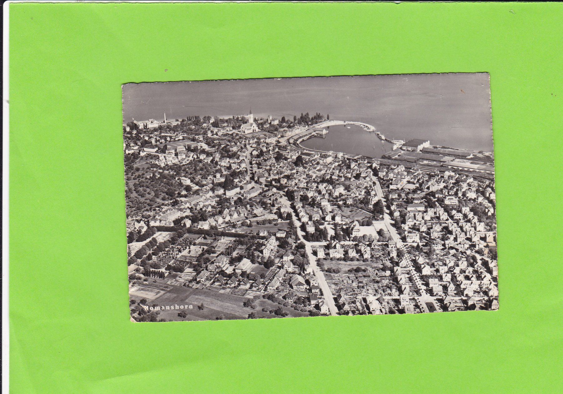 Cartoline postali: Flug-Foto: Romanshorn – Usato da St. Peterzell venduto da neckertal