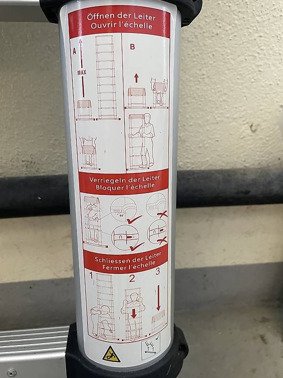 Scale: Teleskopleiter – Usato da Schwanden GL venduto da dani12120 1