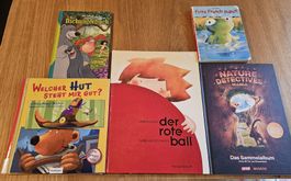 5 Kinderbücher verschiedene Titel gebrauchter Zustand