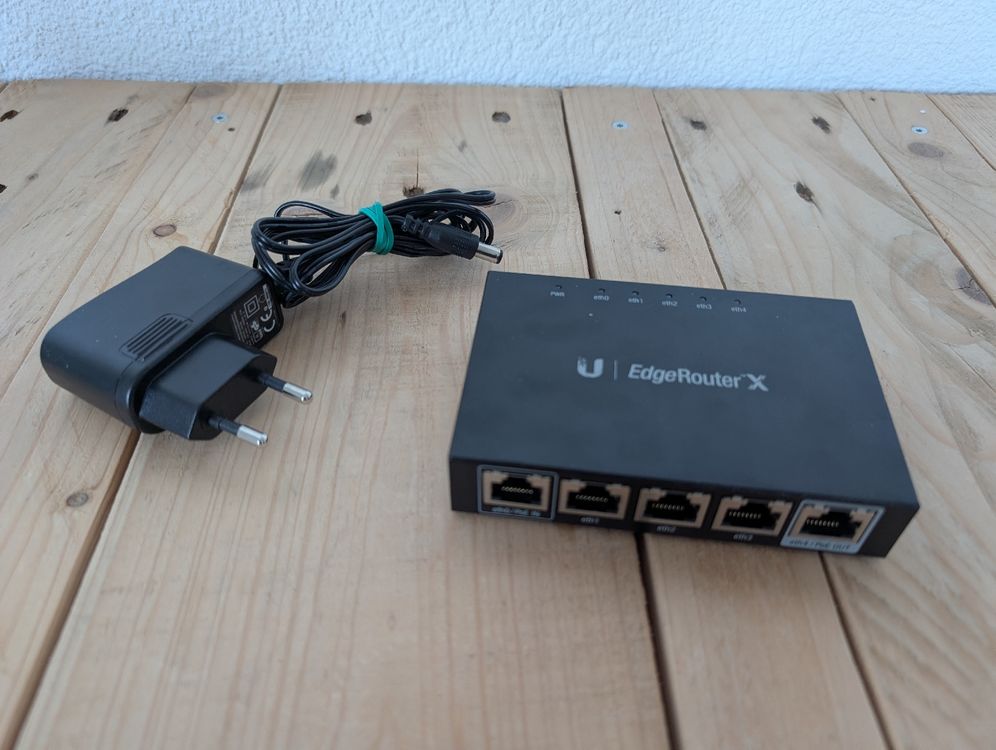 Ubiquiti EdgeRouter X, Gigabit Router - managed (Neu (gemäss ...