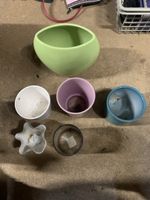 6 Diverse Vasen Blumenvasen