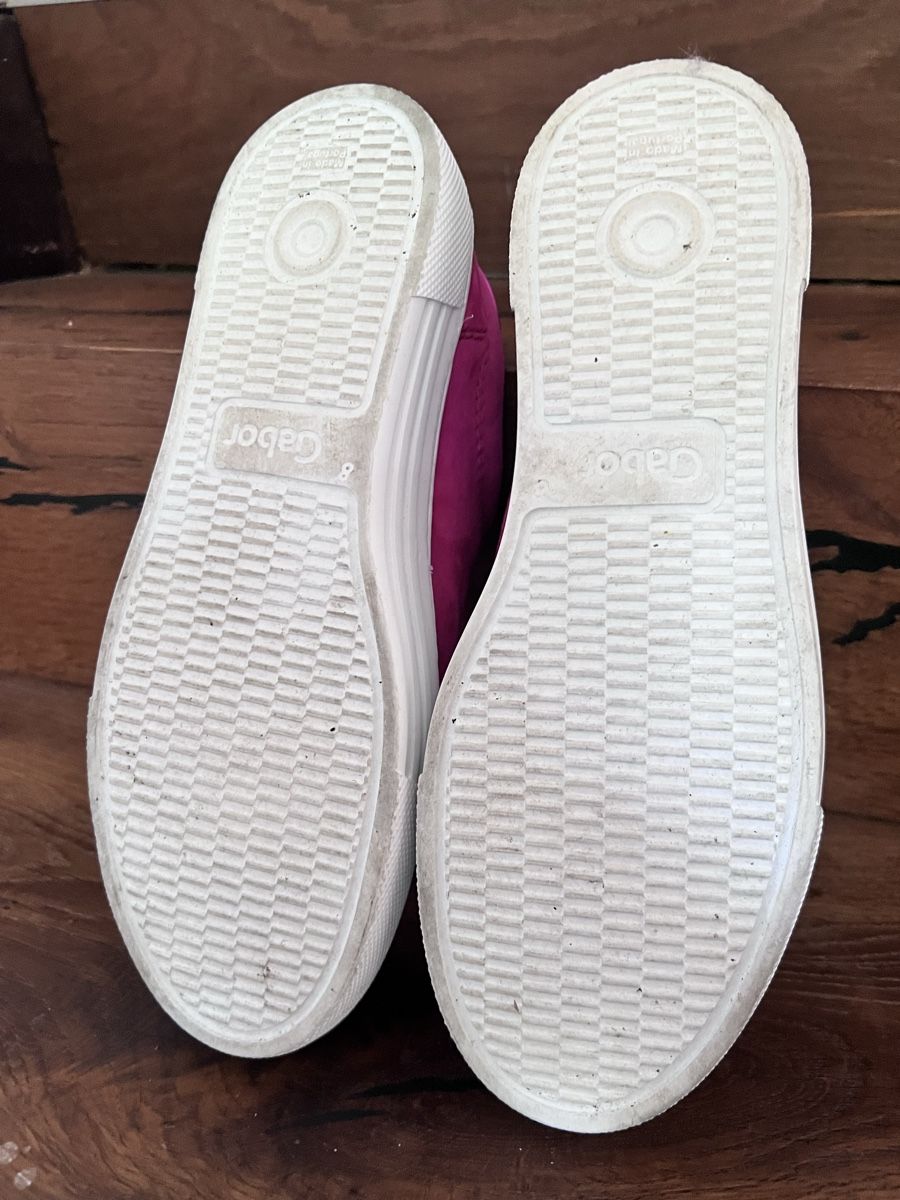 Gabor Damenschuhe: Gabor Sneaker pink Grösse 8 Rauleder  – Gebraucht aus Unterterzen von syllalex 3