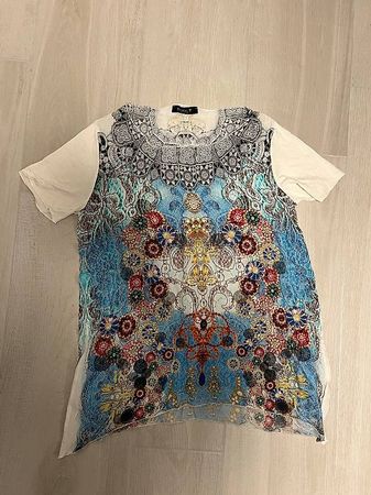 Tunique Niki.T  Made in Italy  Style baroque chic coloré
