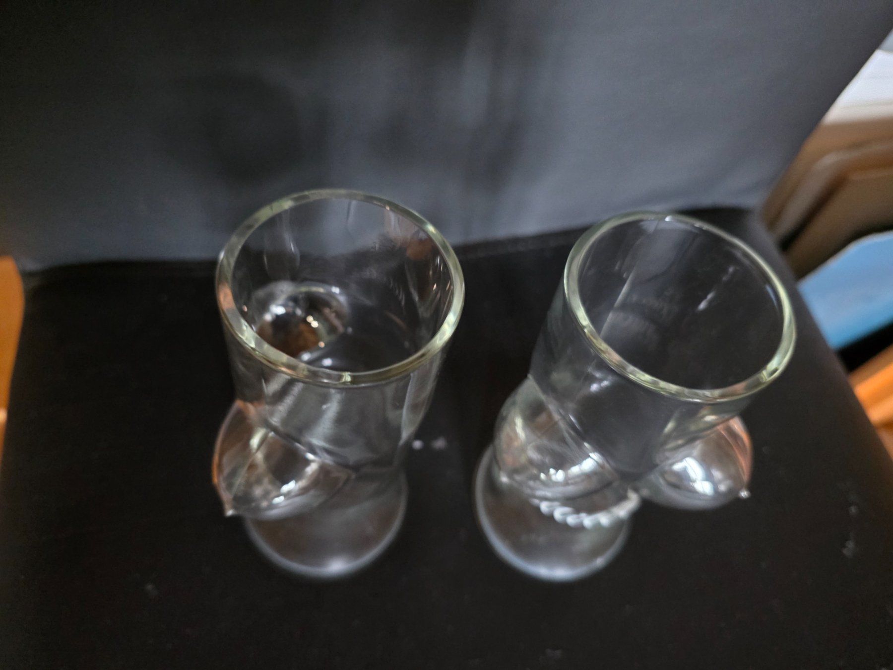 Bicchieri: 2 Trinkgläser Glas Milch 16 cm – Usato da Walterswil BE venduto da Lonitti 5