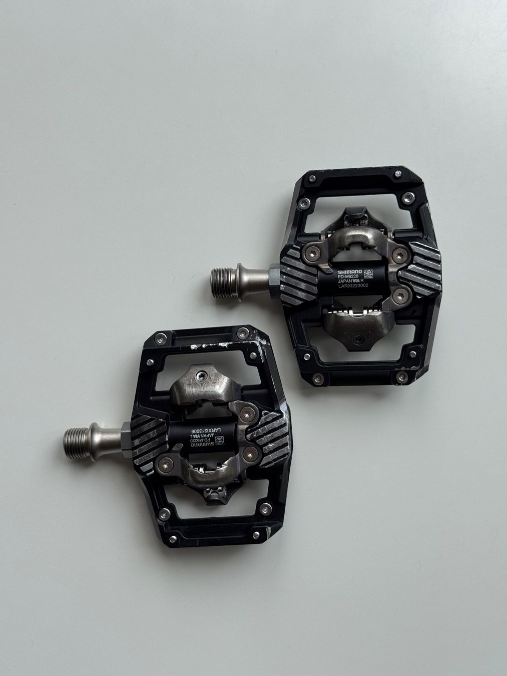 Shimano Pezzi di ricambio: Shimano XTR PD-M9220 SPD-Klickpedale – Usato da Bern venduto da jkk_trl8 1