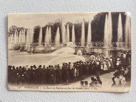 Antike Postkarte Versailles