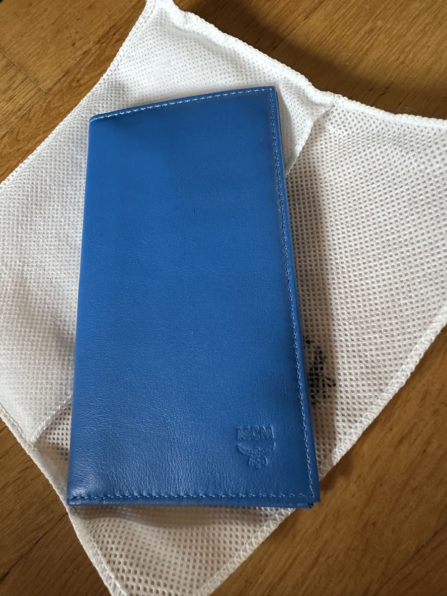 Mcm Altro in  Abbigliamento & Accessori: MCM Kartenetui blau Leder – Nuovo (secondo la descrizione) da Bern venduto da Ruhrallee 2