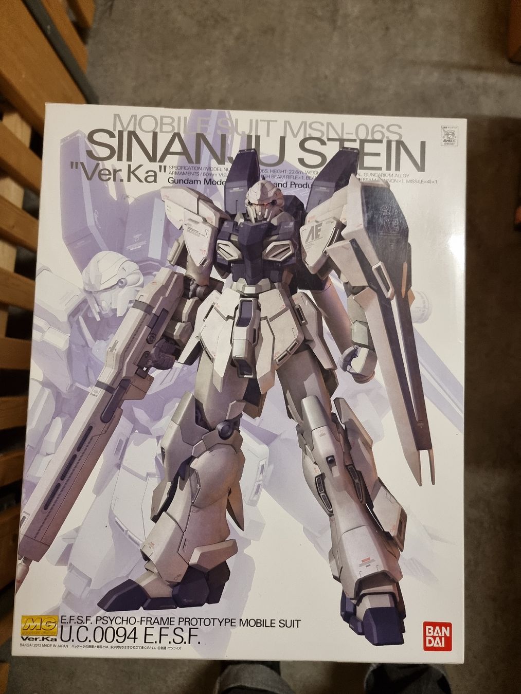 Bandai Kit di modellismo & Modellini statici: Sinanju Stein Ver.Ka Gundam Model Kit – Usato da Basel venduto da non_r5rm