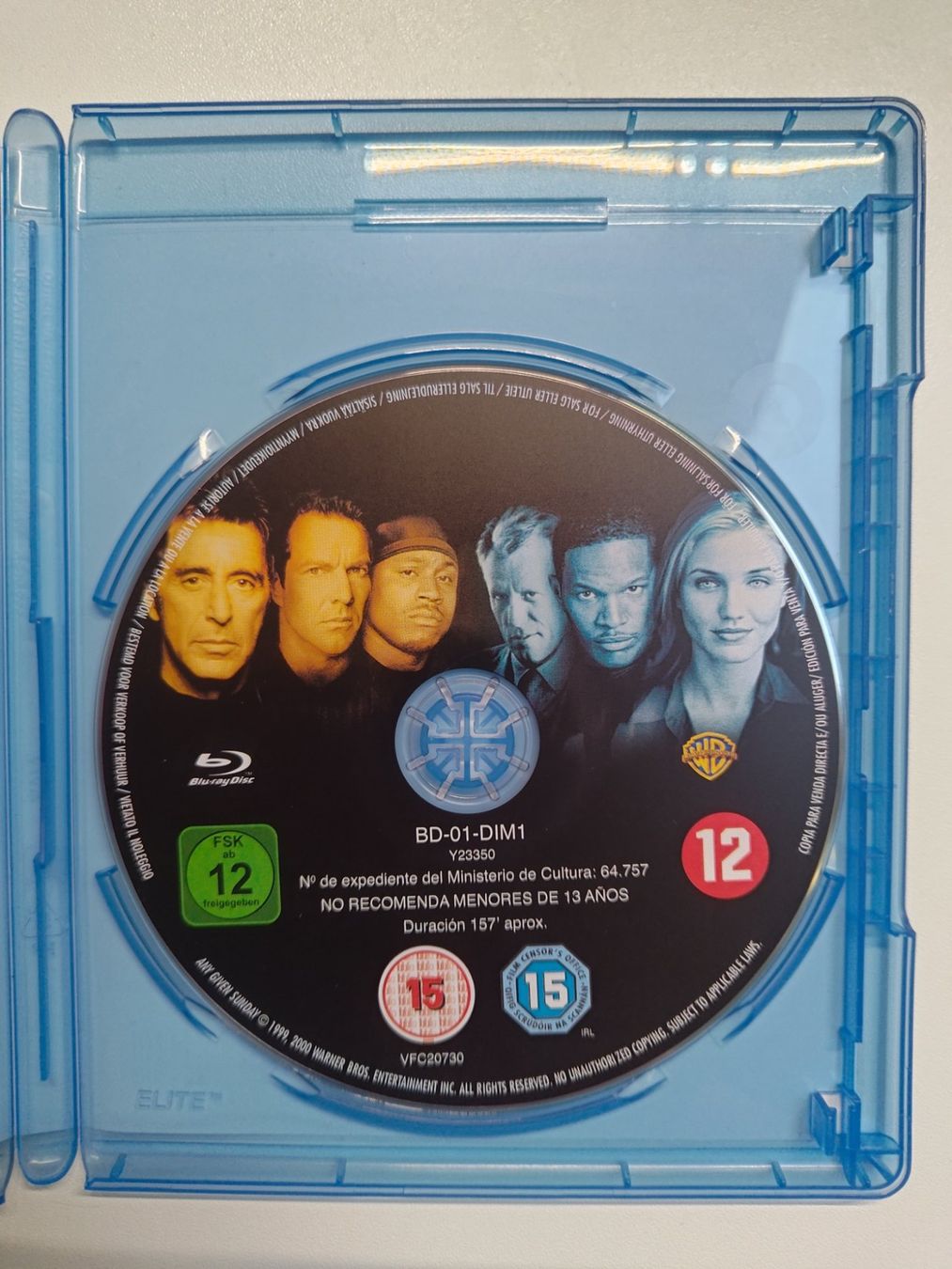 Alle DVDs: An jedem verdammten Sonntag – Gebraucht aus Liestal von Kratzilla 1