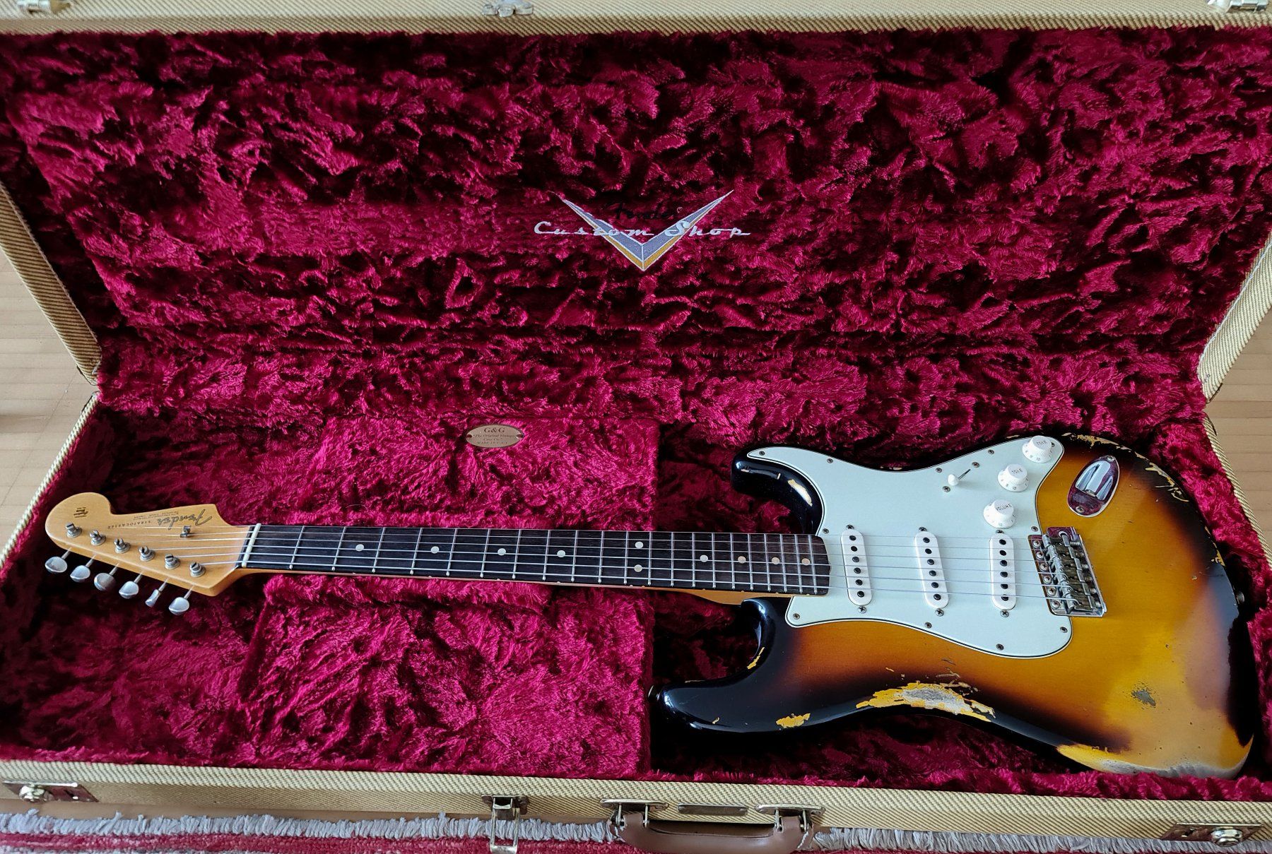 Fender Musikinstrumente: Fender Stratocaster 63 custom Ltd. – Neu (gemäss Beschreibung) aus Therwil von Esminor 3
