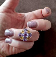 ST. S.925° ECHT AMETHYST CITRINST. MP, DM 18