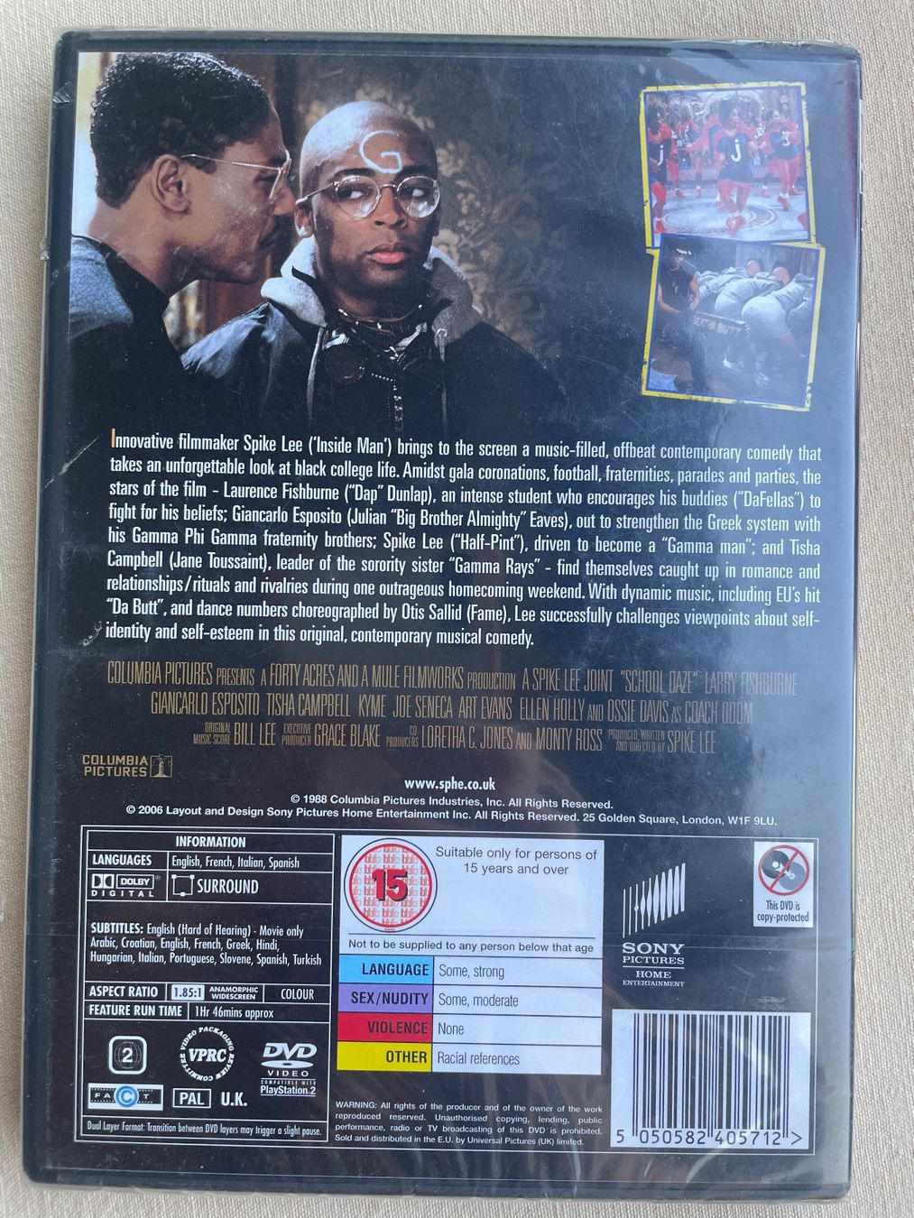 Tutti i DVDs: School Daze - DVD – Nuovo e nell'imballaggio originale da Genève venduto da Buens4 1