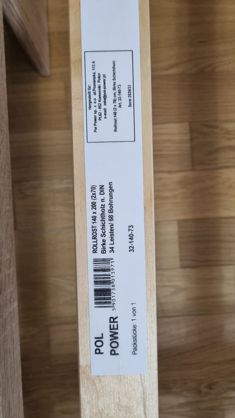 Letti: Bett Jasper, 140x200, opt. mit Matratze – Usato da Aarburg venduto da scarbone42 6