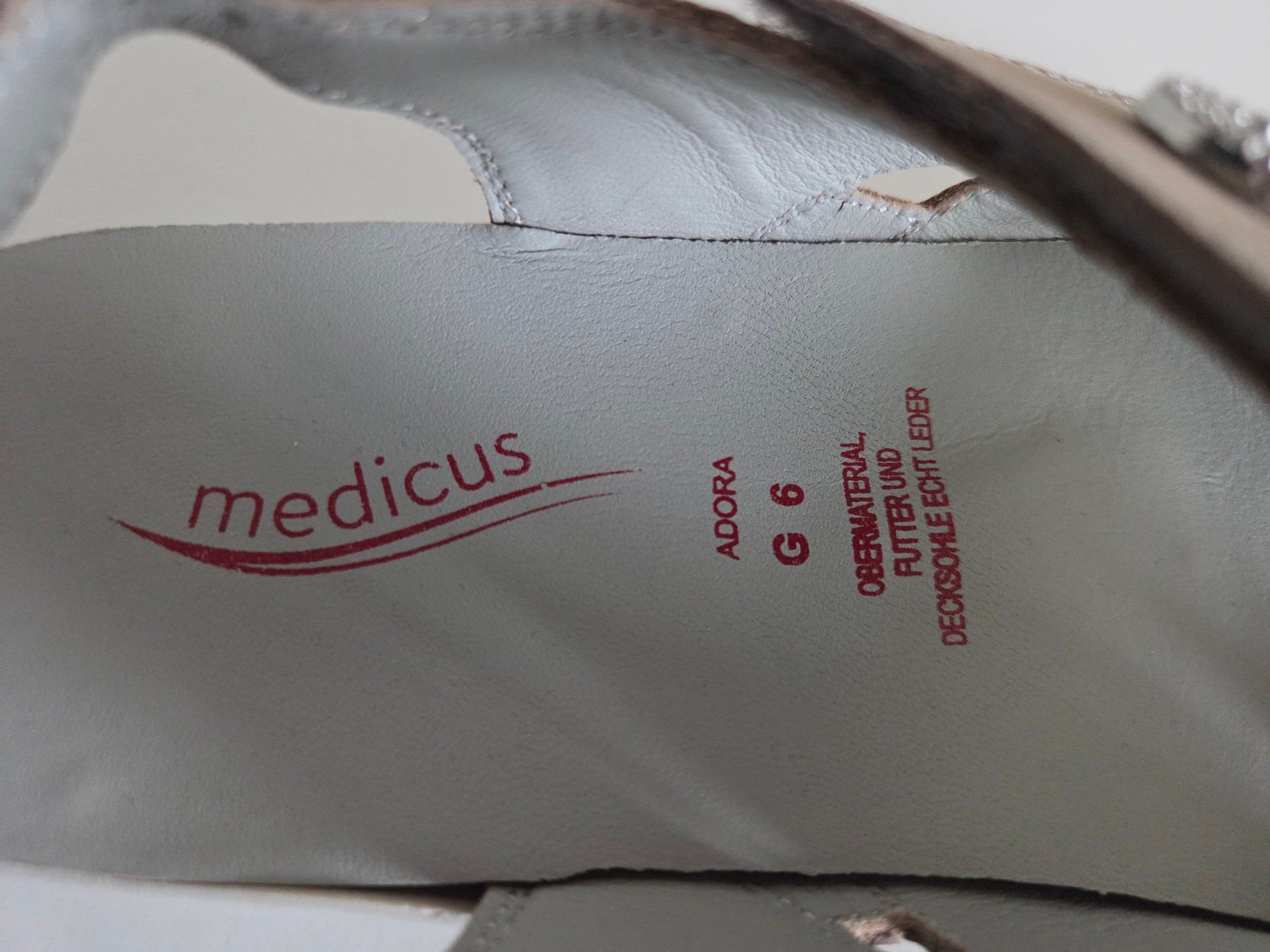 Scarpe da donna: Sandalen von MEDICUS – Usato da Oberrieden venduto da Smart570 5