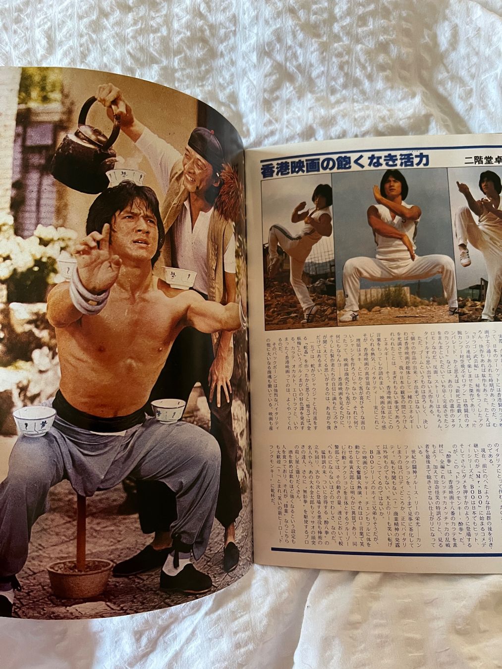 Bücher: Jackie Chan, rares Drunk Monkey Booklet, A4-Grösse – Gebraucht aus Iragna von Flips03 5