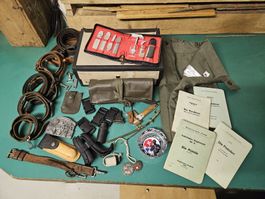 Konvolut Militär Armee Polizei Uniform Offizier Soldat SIG
