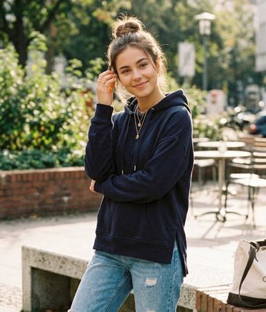 Tolles Sweatshirt / Hoodie von OLIVER Gr.S_M