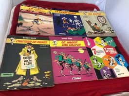 Lucky Luke Bücher- Posten ! total 6 St.