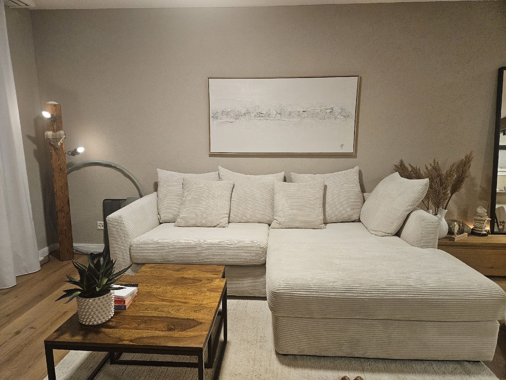 Divani: Wohnlandachaft /Sofa Beige – Usato da Rothenburg venduto da radisli02 3