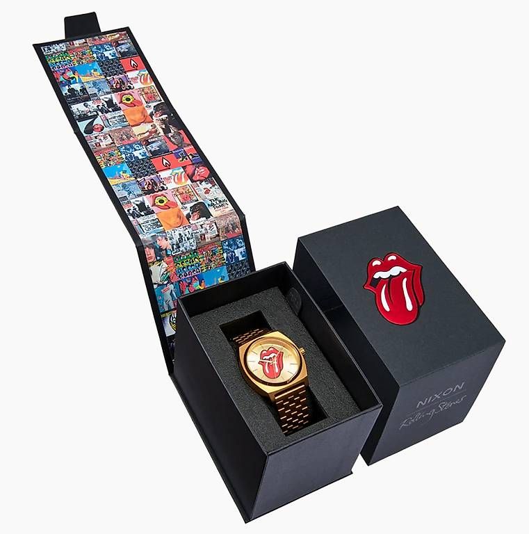 Nixon Orologi: Nixon Uhr, The Rolling Stones Time Teller – Nuovo e nell'imballaggio originale da Zug venduto da Stuhl 3