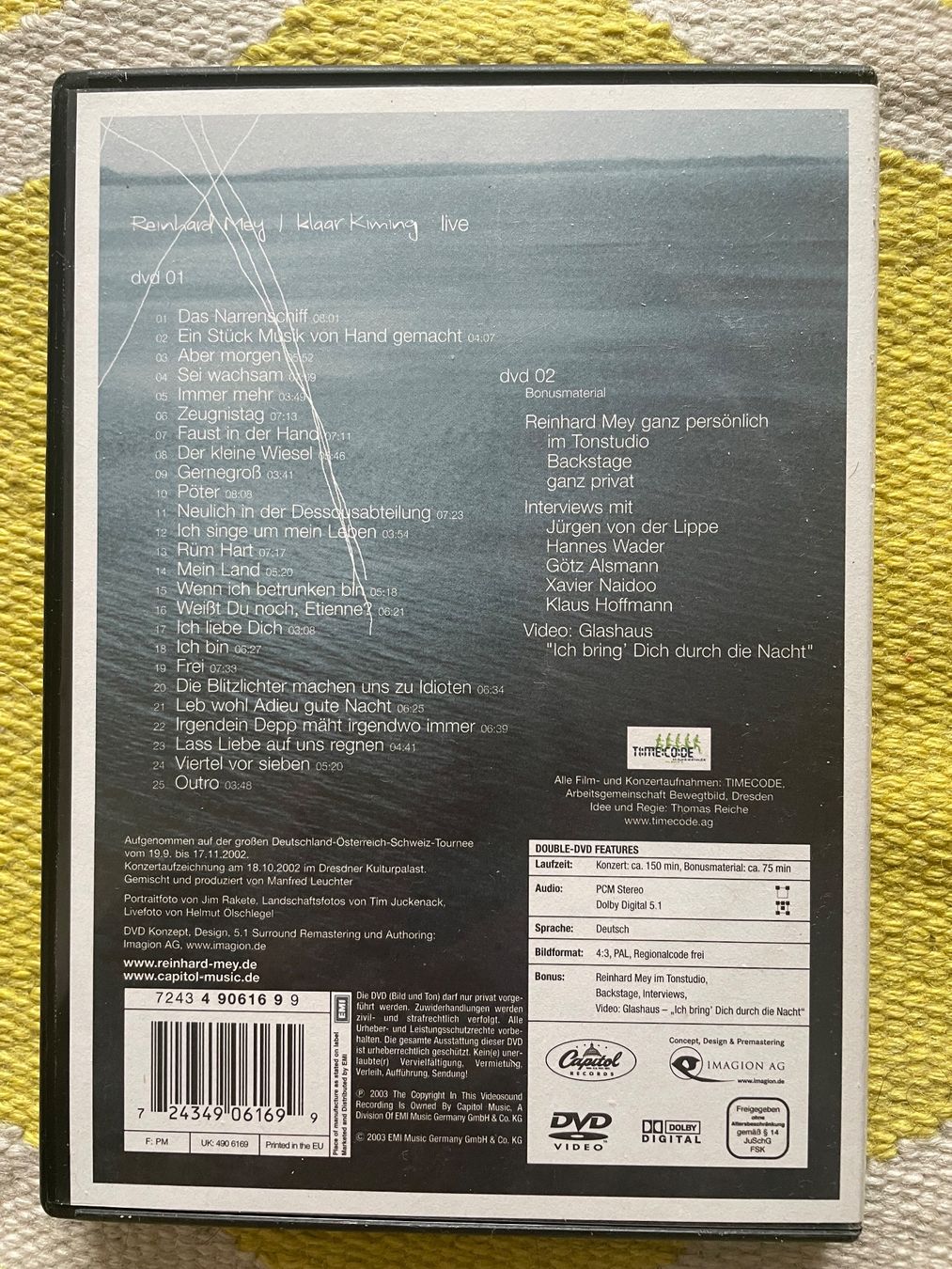 Tutti i DVDs: REINHARD MEY-2DVD KLAAR KIMING – Usato da Rorschacherberg venduto da CD-Roli 1