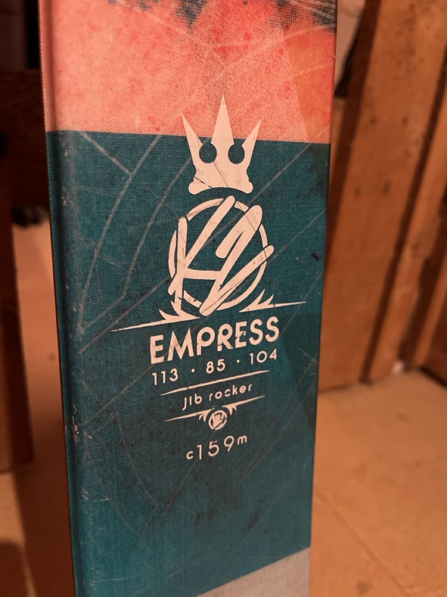 K2 Sci: K2 Empress telemark skis – Usato da Zürich venduto da lbs_72db 2