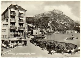 BRUNNEN Restaurant Schmid, Auto, Schiff
