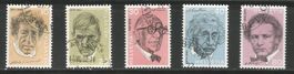 BRIEFMARKEN - SCHWEIZ - 1972 - SONDERMARKEN EINSTEIN - GUMMI