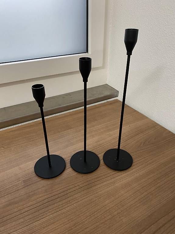 Portacandele: Kerzenständer Halter schwarz – Usato da Ruswil venduto da Pinkgirl_11 1