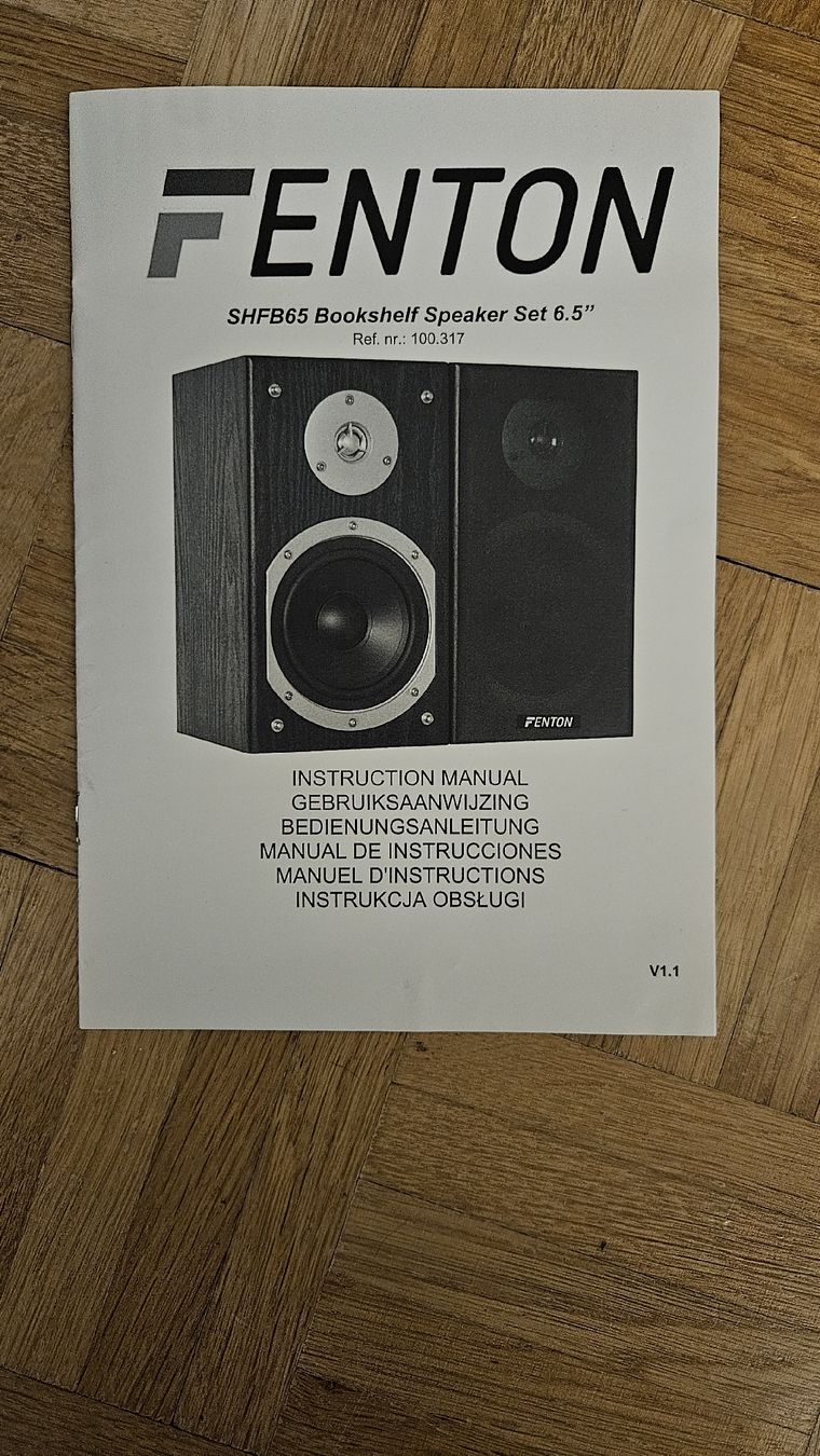 Lautsprecher: Fenton SHF855B 5" Regallautsprecher neu – Neu und originalverpackt aus Bülach von Aufziehvogel 1