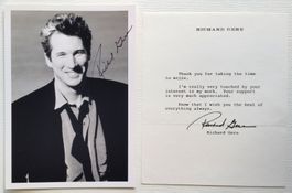 Richard Gere, signiertes Original-Autogramm, um 1995