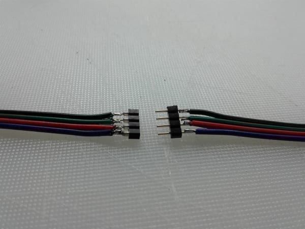 Elektronikbauteile: Stecker+Buchse 4PIN schwarz, 6 Paare – Neu (gemäss Beschreibung) aus Luzern von Salefactory 2