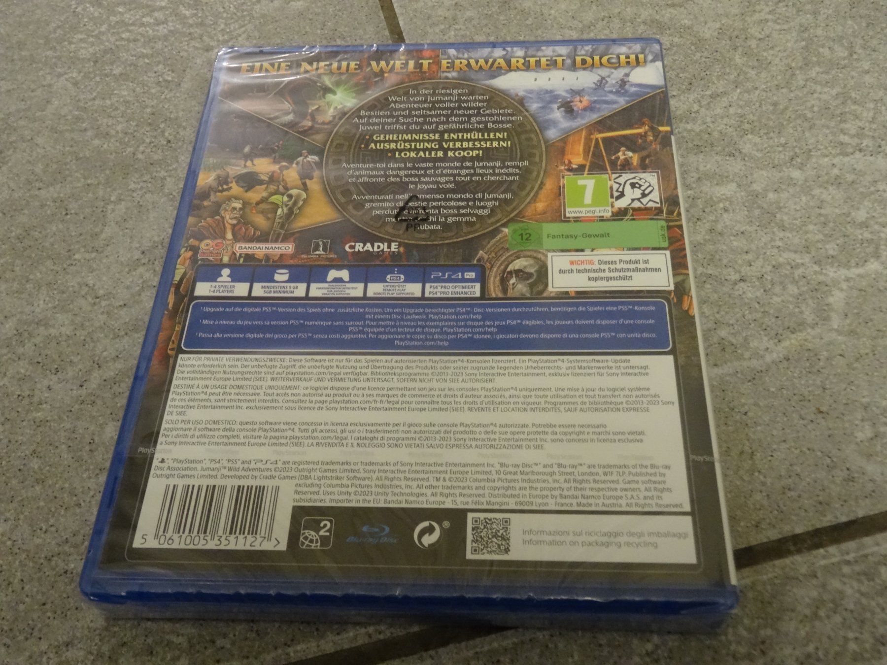 Sony Giochi: Jumanji Wild Adventures PS4 NEUWARE – Nuovo e nell'imballaggio originale da Olten venduto da Disc-Ausverkauf 1