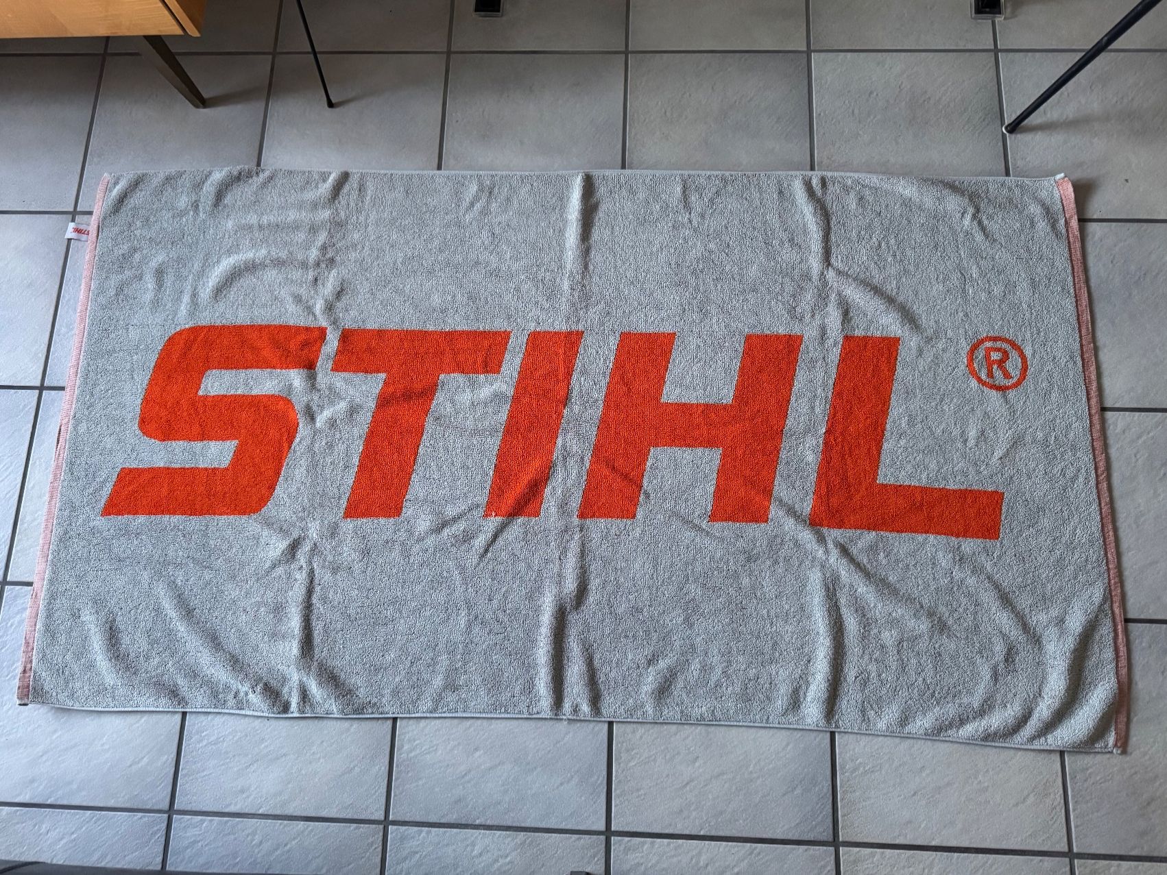 Teli da bagno: Badetuch Strandtuch Stihl Vintage – Nuovo (secondo la descrizione) da Steffisburg venduto da smocky17