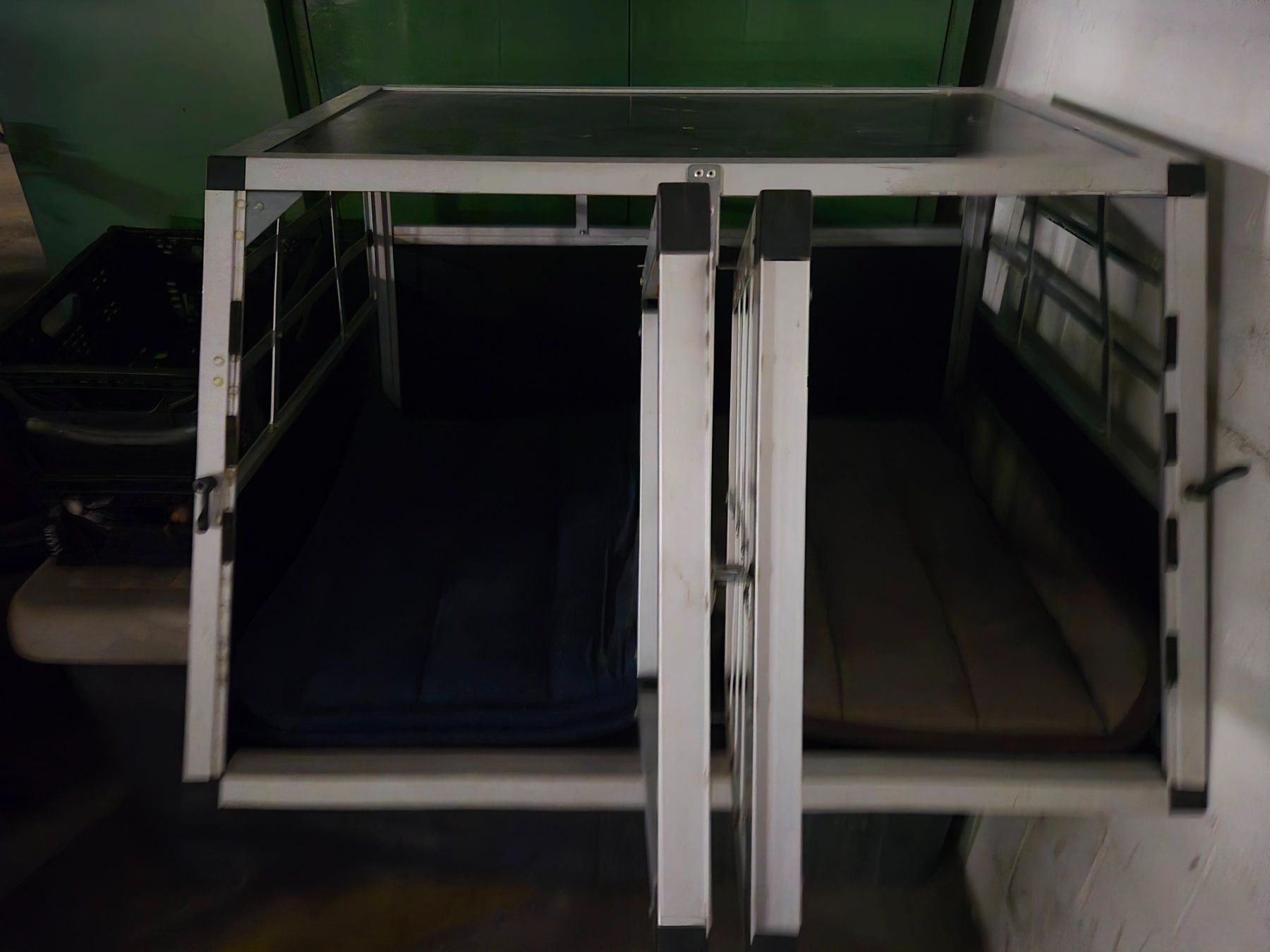 Gabbie, trasporto & Sicurezza: Hundebox-Doppel – Usato da Dänikon ZH venduto da shantiwell 1