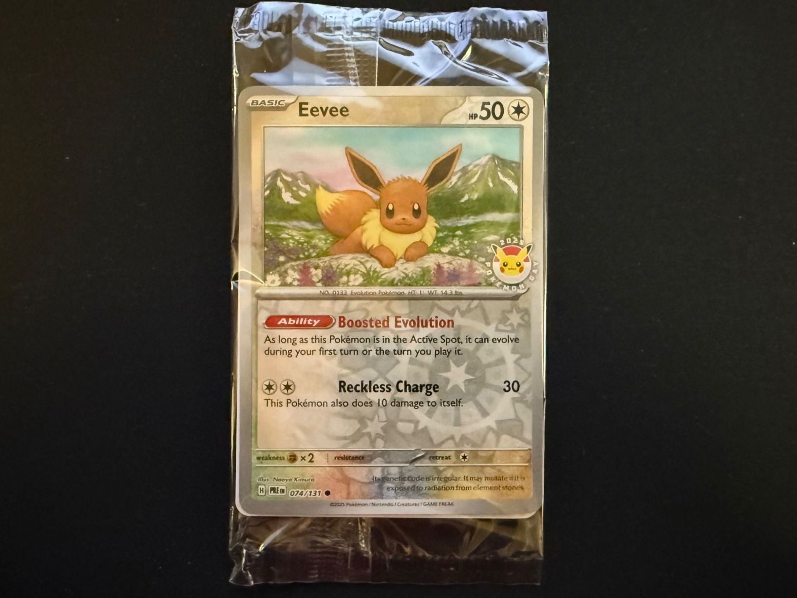 Pokmon Eevee Pokmon Day 2025 Stamp reverse Holo Foil EN (Neu und  originalverpackt) in Binningen fr CHF 29.9  mit Lieferung auf Ricardo  kaufen