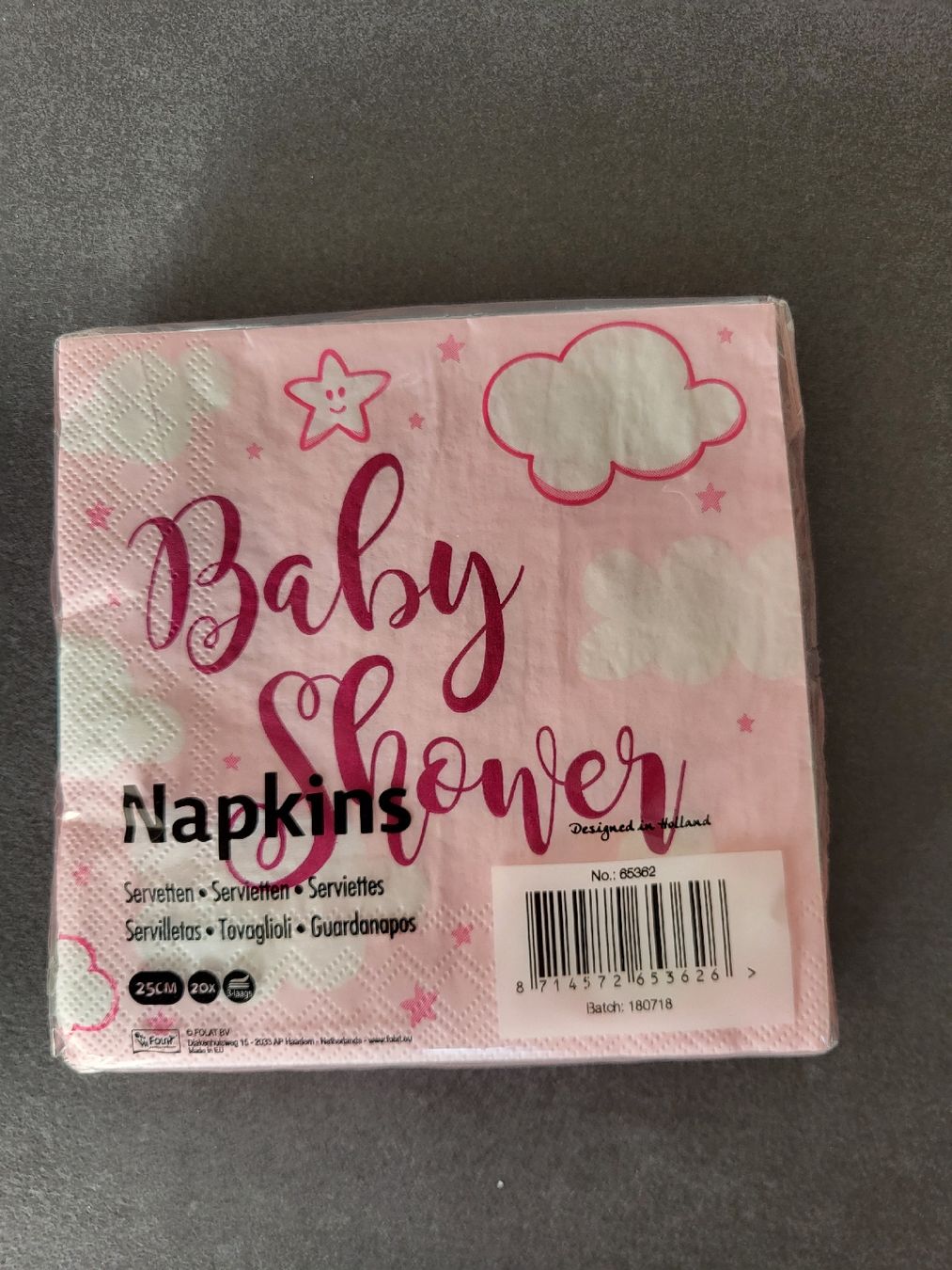 Tovaglioli: Baby Shower pink Servietten – Nuovo e nell'imballaggio originale da Mund venduto da joe_m2w8