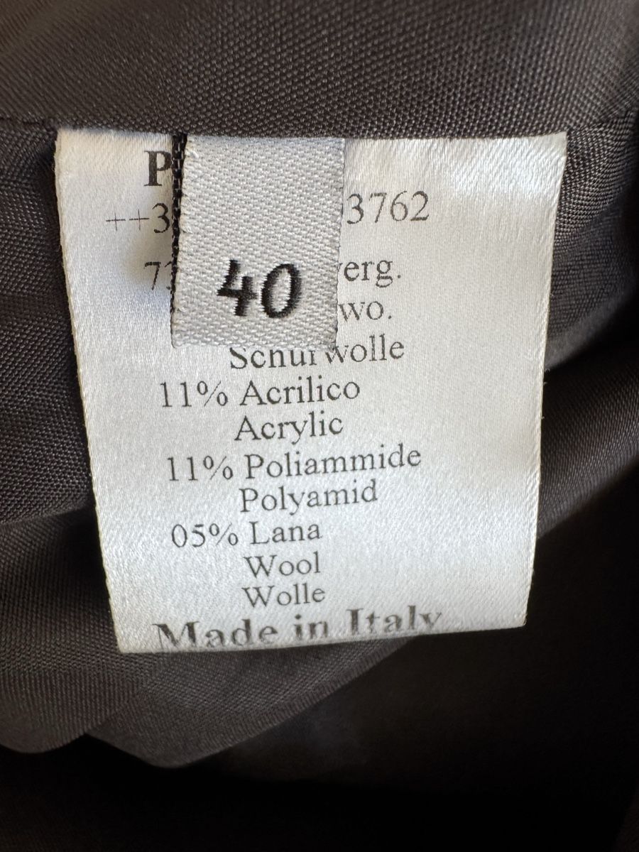 Vestiti: Robe Fabrizio Lenzi, gris anthracite, taille 34 – Nuovo (secondo la descrizione) da Morges venduto da sandy069 6