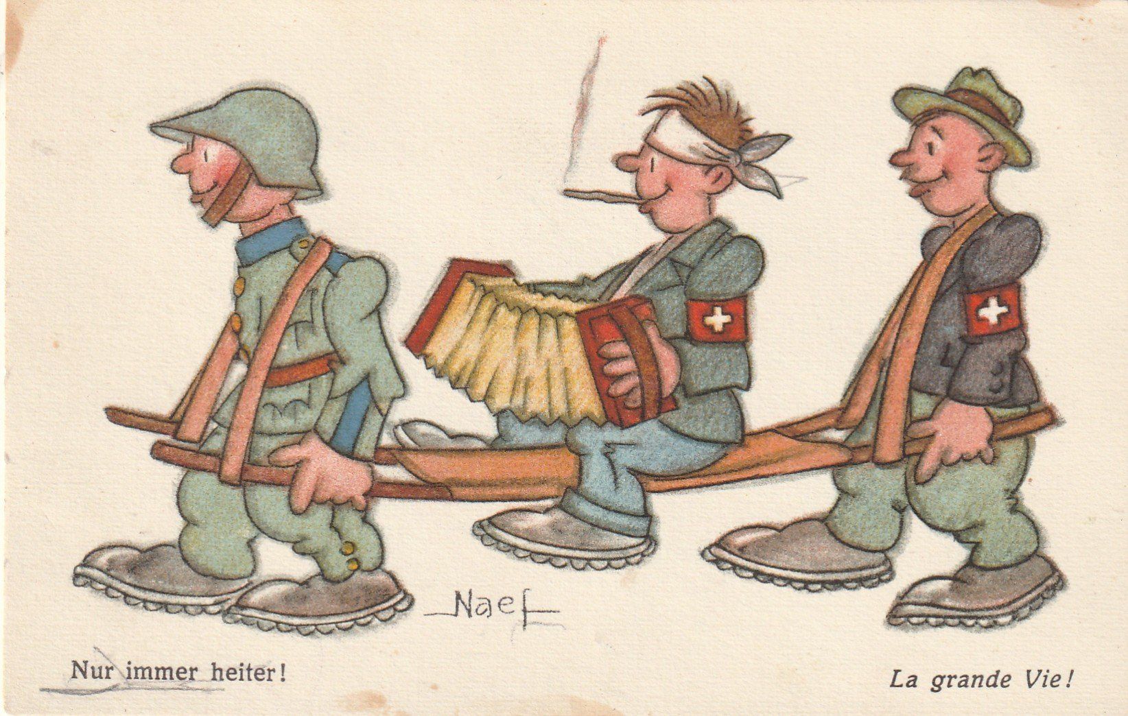 Ansichtskarten: Humorkarte – Gebraucht aus Rorschacherberg von fratovi2