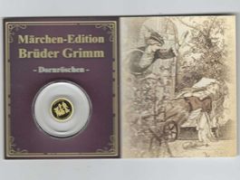 LIBERIA 20 DOLLARS MÄRCHEN EDITION BRÜDER GRIMM DORNRÖSCHEN