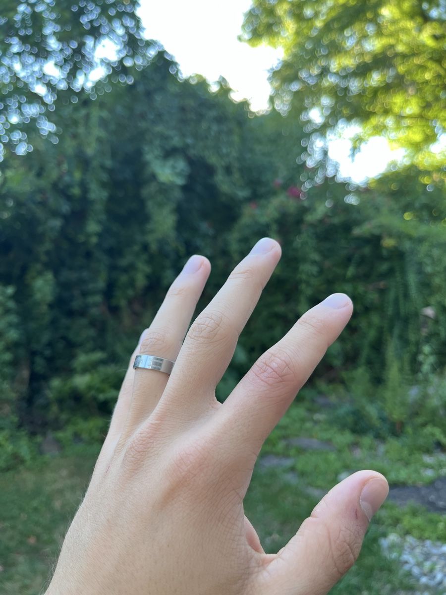 Bagues: Ring aus Edelstahl Silberfarben Grösse 18mm Modeschmuck – Neuf (Voir description) à Tägerwilen par Alexander716 7